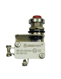 Micro Switch Finger Push - Color: Red