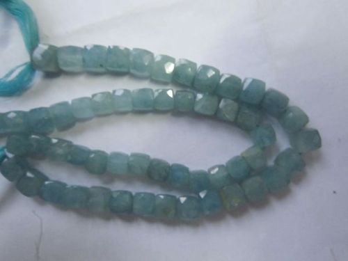 Faceted Box Beads Gemstone 8Mm-9Mm