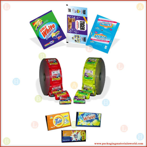 Printed Paper Wrapper For Detergent Cake