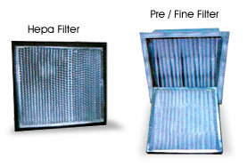 Air Filters - Synthetic Fibers, Variable Dimensions | 99.97% Efficiency, ISO Compliance, HEPA or Pre/Fine Type, Easy Installation, Long Lifespan