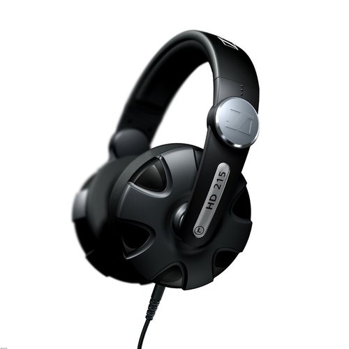 Sennheiser Hd 215 II Closed Over-Ear Back Headphone with High Passive Noise Attenuation 