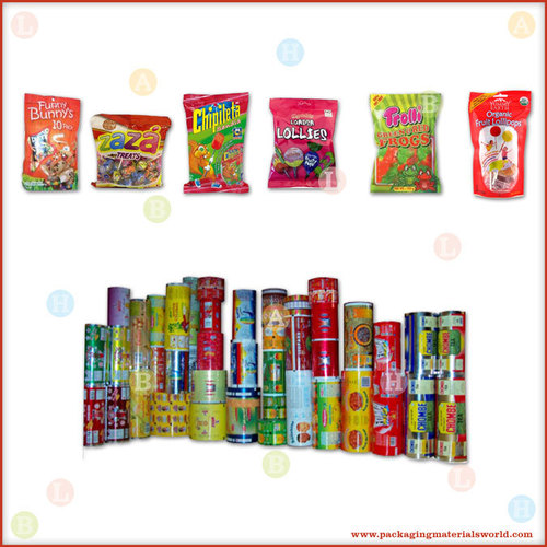 Printed Flexible Packaging Material for Lollipop Pouches