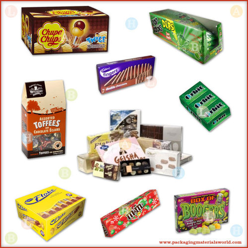 Printed Folding Carton Box for Confectionery Products