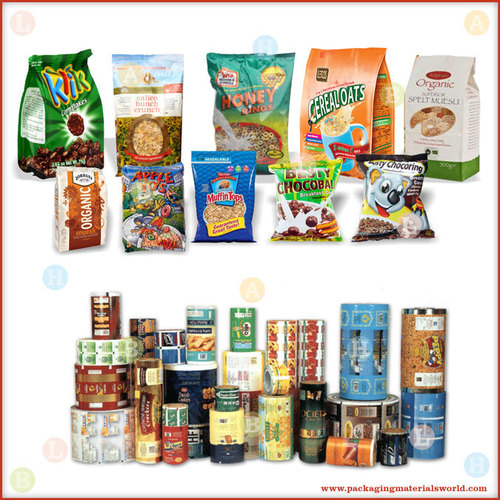 Printed Flexible Packaging Material for Breakfast Cereals Pouches