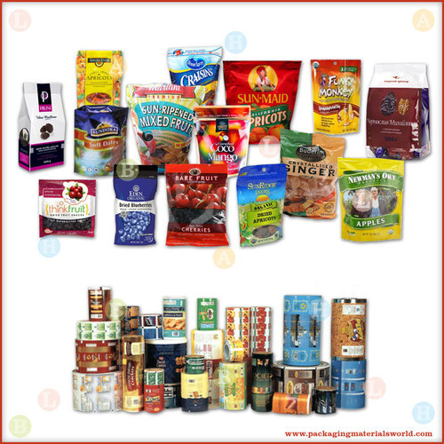 Printed Flexible Packaging Material for Dry Fruits Pouches