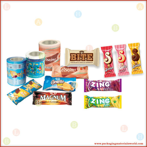 Printed Flexible Packaging Material for Ice cream Candy Packs