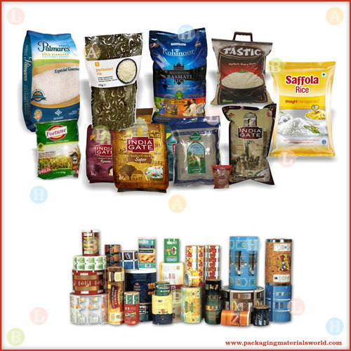 Printed Flexible Packaging Material for Rice Pouches