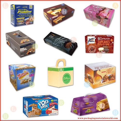 Printed Folding Carton Box for Bakery Products