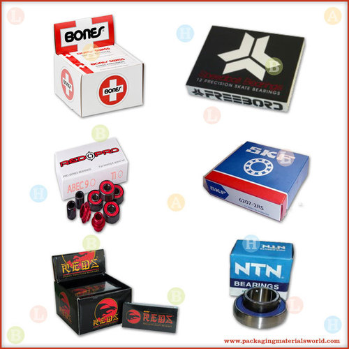 Printed Folding Carton Box for Bearings