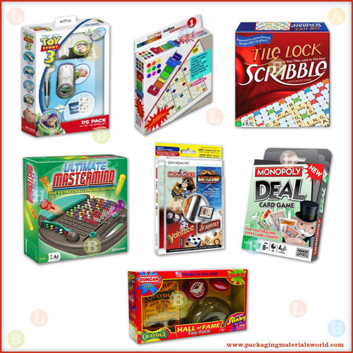 Printed Folding Carton Box for Games