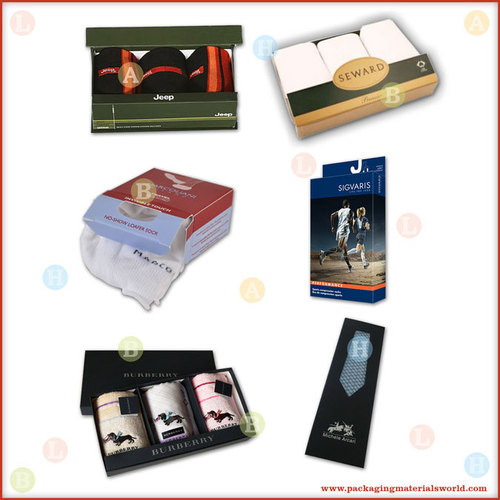 Printed Folding Carton Box for Garment Accessories