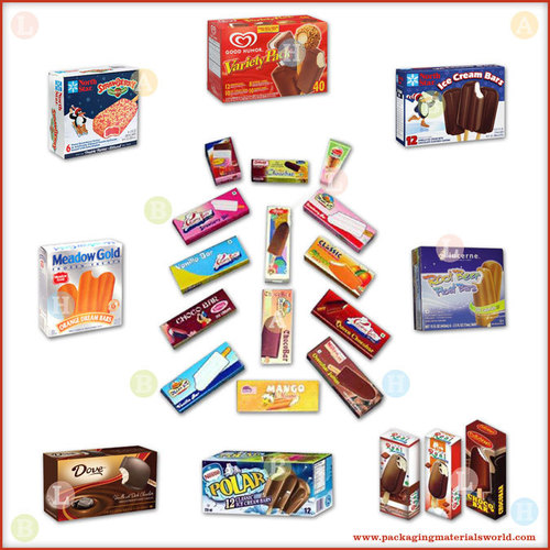 Printed Folding Carton Box for Ice Cream