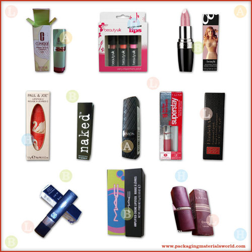 Printed Folding Carton Box for Lipsticks