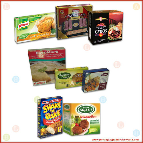 Printed Folding Carton Box for Meat & Chicken