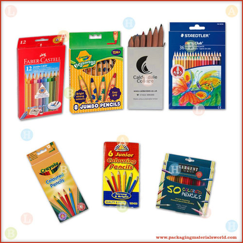 Printed Folding Carton Box for Pencils
