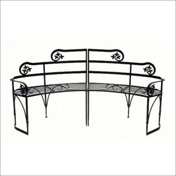 Wrought Iron Bench