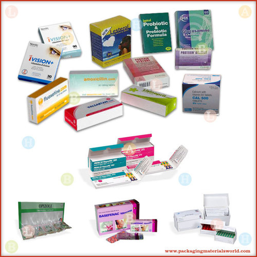 Printed Folding Carton Box for Tablets