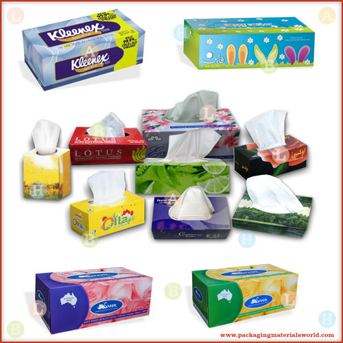 Printed Folding Carton Box for Tissue Paper Box