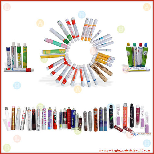 Printed Aluminium Tubes for Colours and Inks