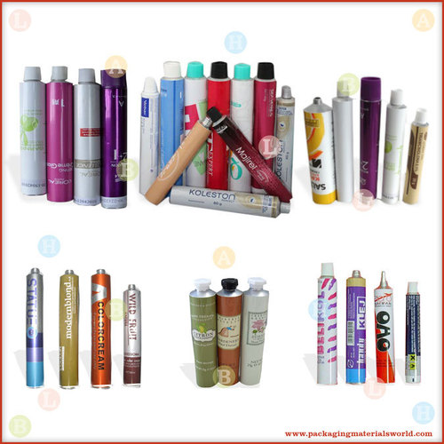 Printed Aluminium Tubes for Cosmetics