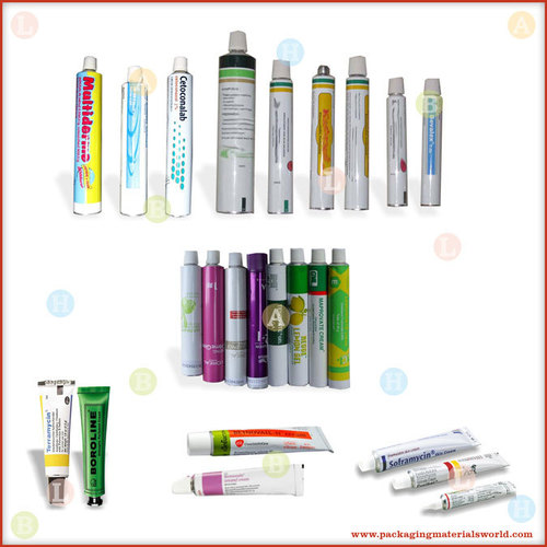 Printed Aluminium Tubes for Ointment