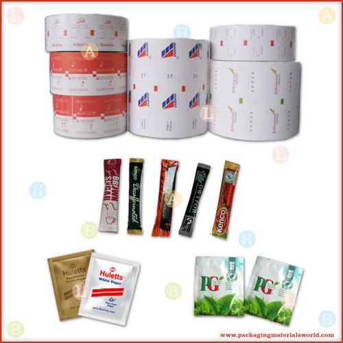 Printed PE Coated Paper for Sugar Sachets