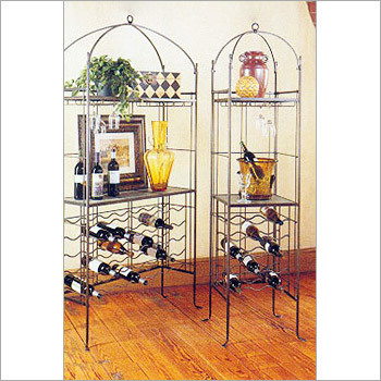 Designer Wrought Iron Racks