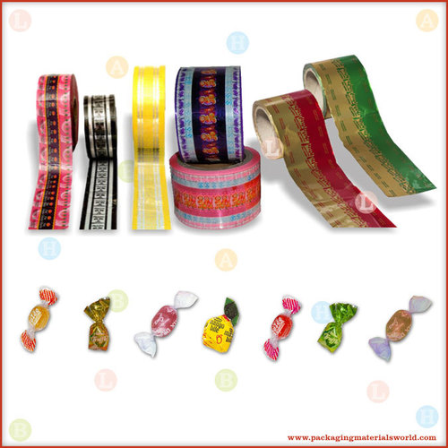 Printed Twist Wrap Material for Candies