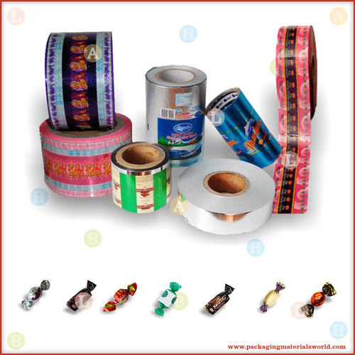 Printed Twist Wrap Material for Toffees