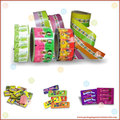 Printed Wax Coated Paper For Bubble Gum Packing
