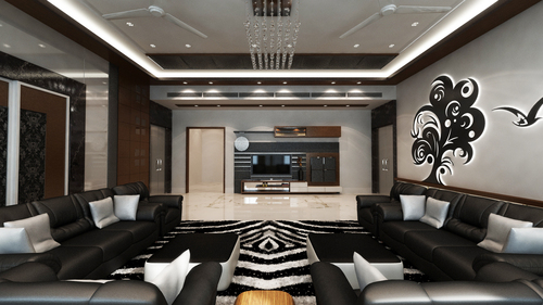 Tv Unit With Paneling