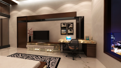 Tv Unit With Study Table