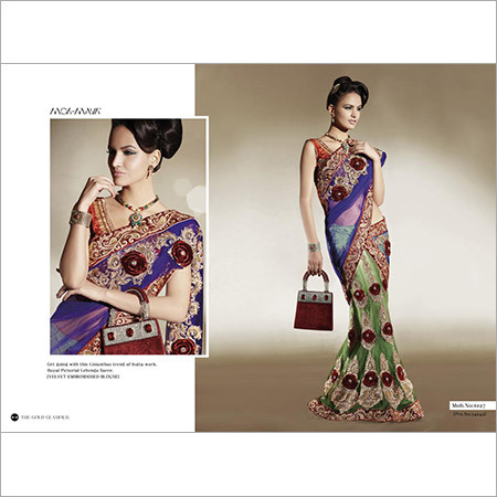 Designer Net Sarees