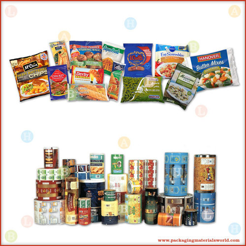 Printed Flexible Packaging Material for Frozen Food Pouches