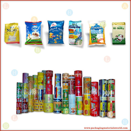 Printed Flexible Packaging Material for Milk Powder Pouches