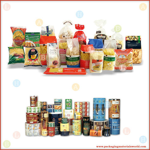Printed Flexible Packaging Material for Pasta Pouches