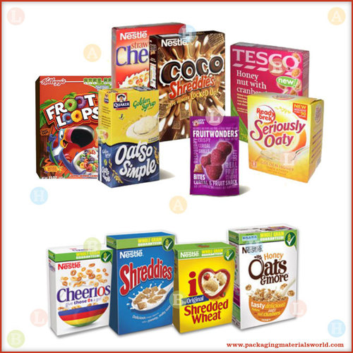 Printed Folding Carton Box for Break Fast Cereals