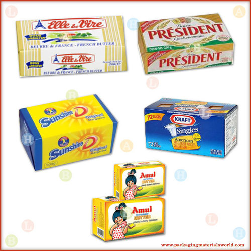 Printed Folding Carton Box for Butter & Margarine