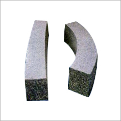 Stone Channels - Concrete, Variable Dimensions, Gray | Durable, Water Resistant, Easy Install, Customizable, Lightweight, Textured Finish, Curved Shape
