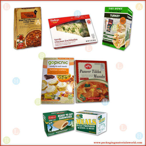 Printed Folding Carton Box for Ready to Eat Food