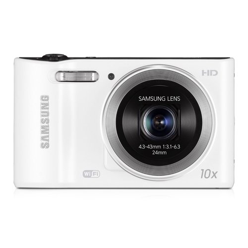 Samsung WB30F 16.2 Megapixel Digital Camera-White