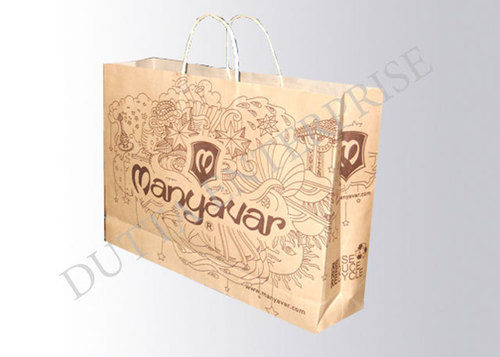 Paper Bag With Rope Handle 