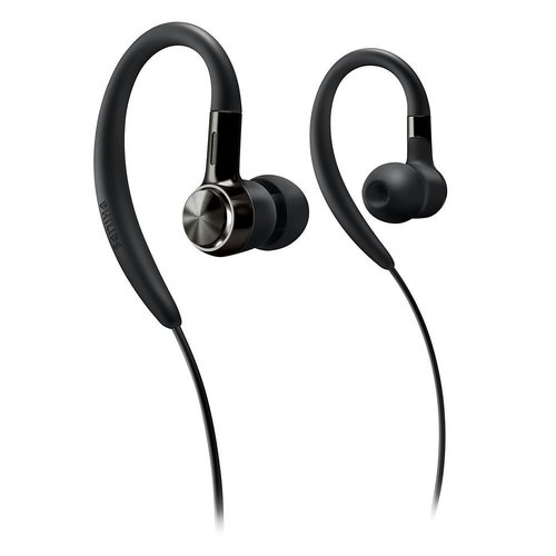 Philips SHS8100/98 Neckband Headphone (Black)