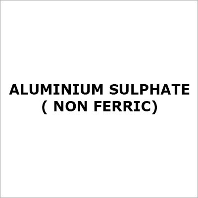 Non Ferric Aluminium Sulphate