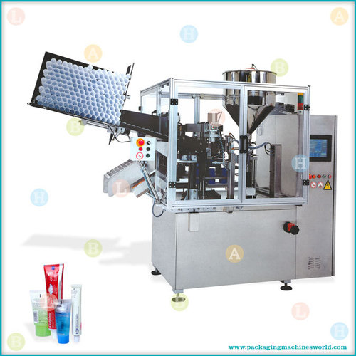 Automatic Single Head Rotary Indexing Tube Filling Machine