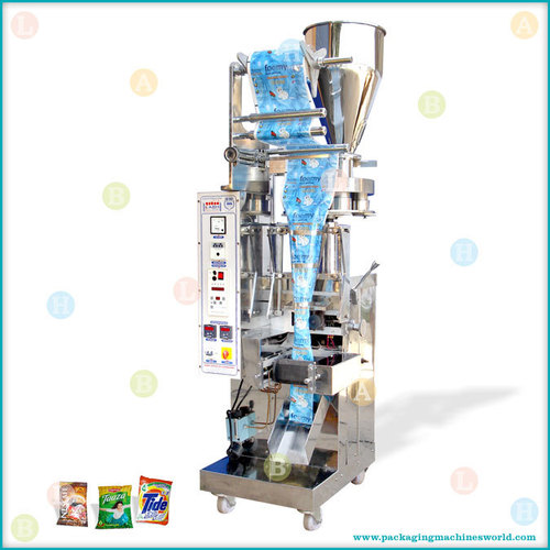 Automatic Continuous Motion Vertical Small Pouch Packing Machine with Telescopic Cup Filler
