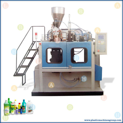 Automatic Plastic Extrusion Blow Moulding Machine - Plastic, Single Station, 10-1000 Bottles/hr | High Speed, Power Efficient, Rugged Design
