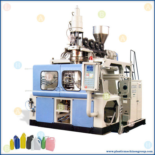 Automatic Plastic Extrusion Blow Moulding Machine - Large