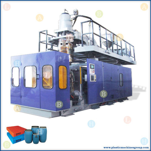 Automatic Plastic Extrusion Blow Moulding Machine - Extra Large