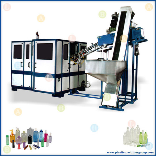 Automatic Plastic PET Stretch Blow  Moulding Machine - Single Cavity